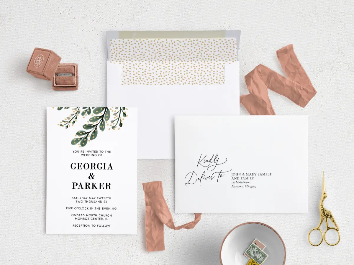 Front with Envelope Liner