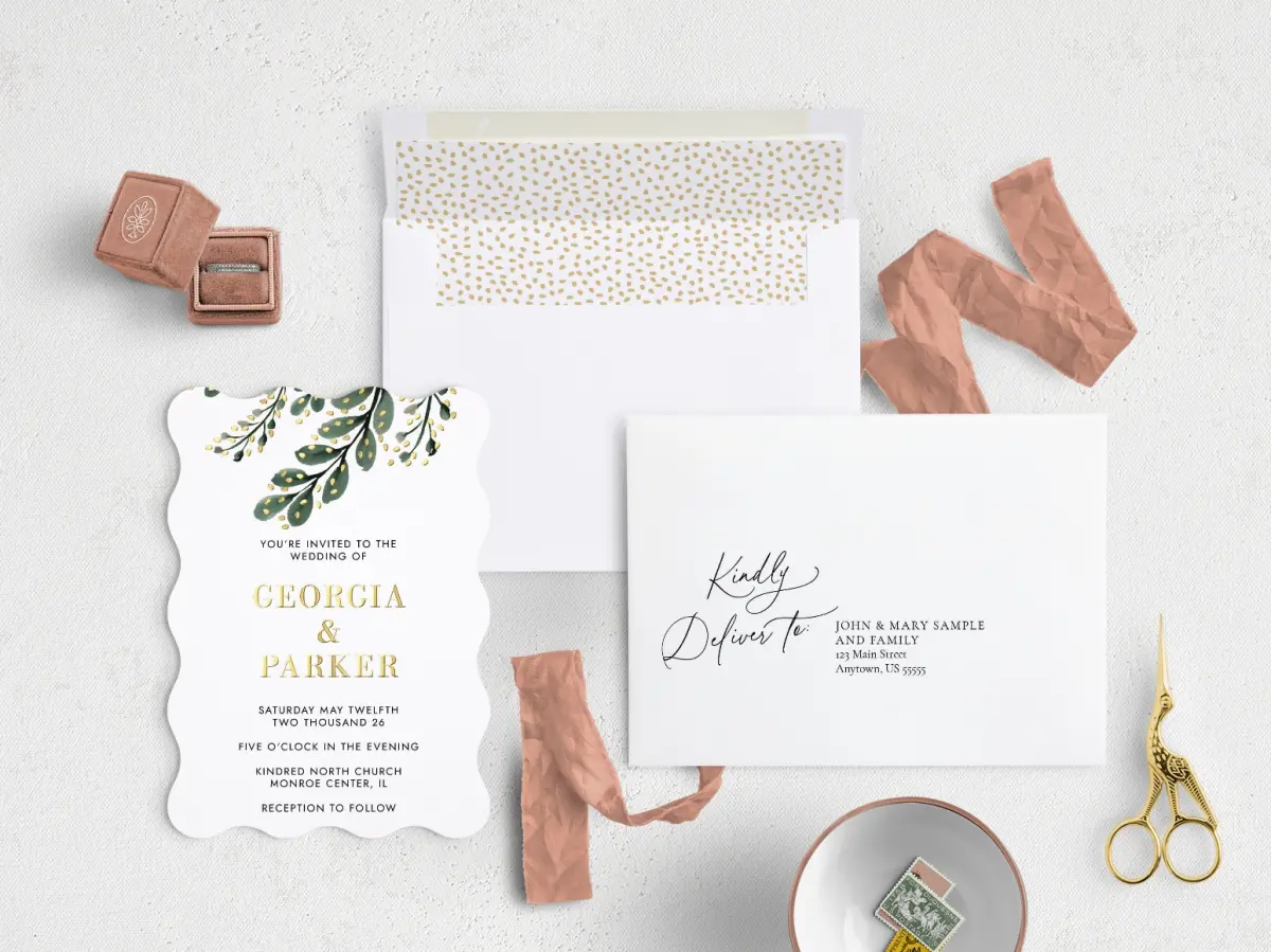 Front with Envelope Liner