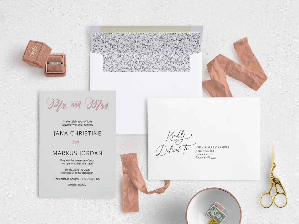 Front with Envelope Liner