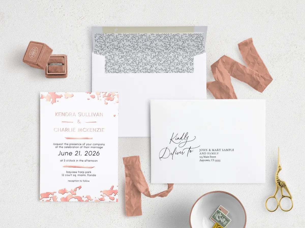 Front with Envelope Liner