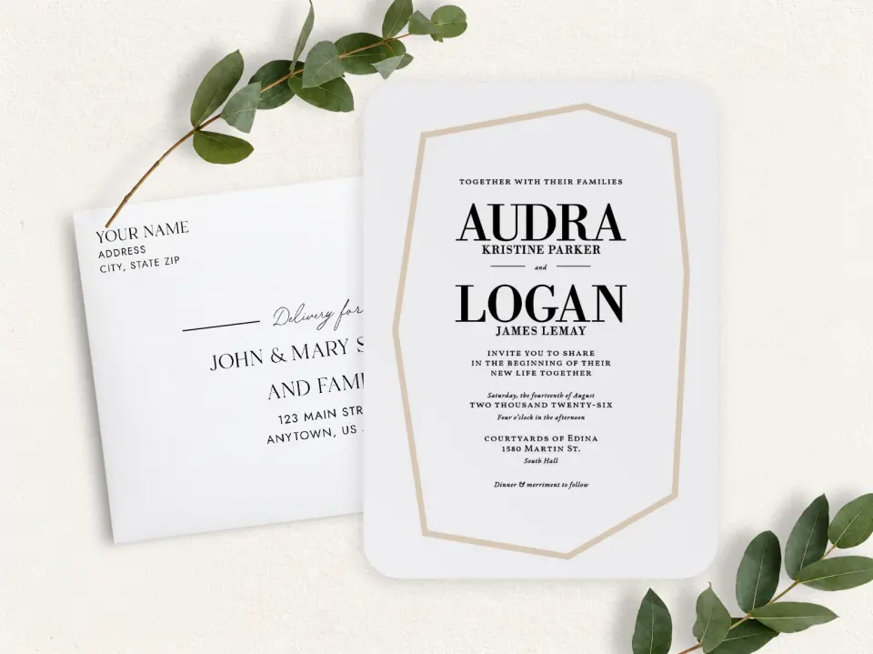 Front & Envelope