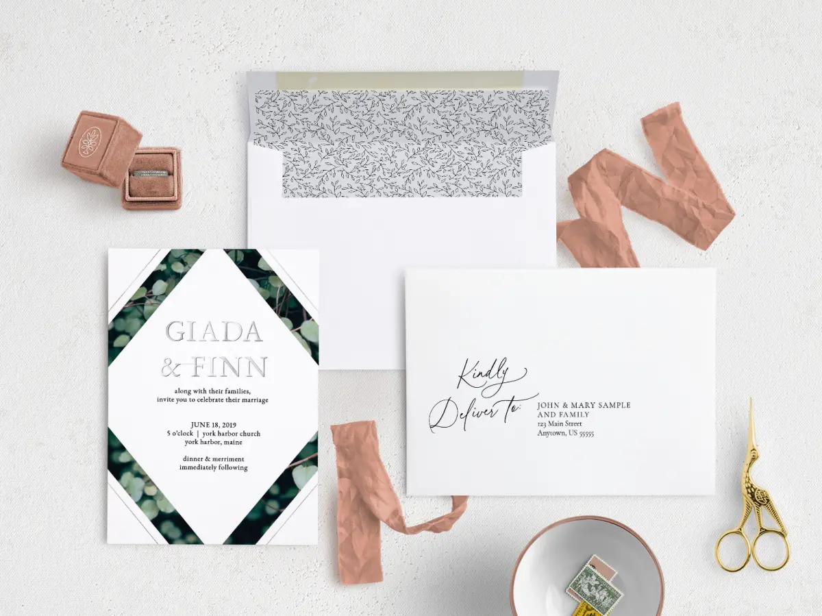 Front with Envelope Liner