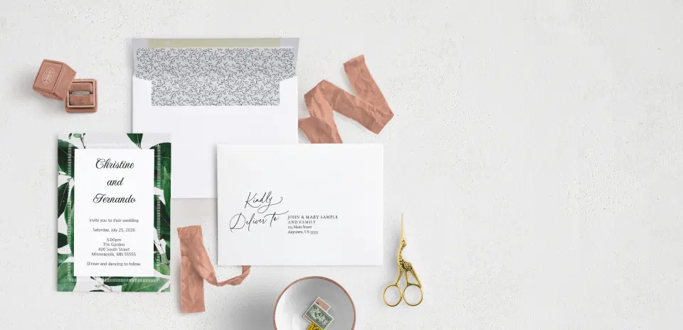 Front with Envelope Liner