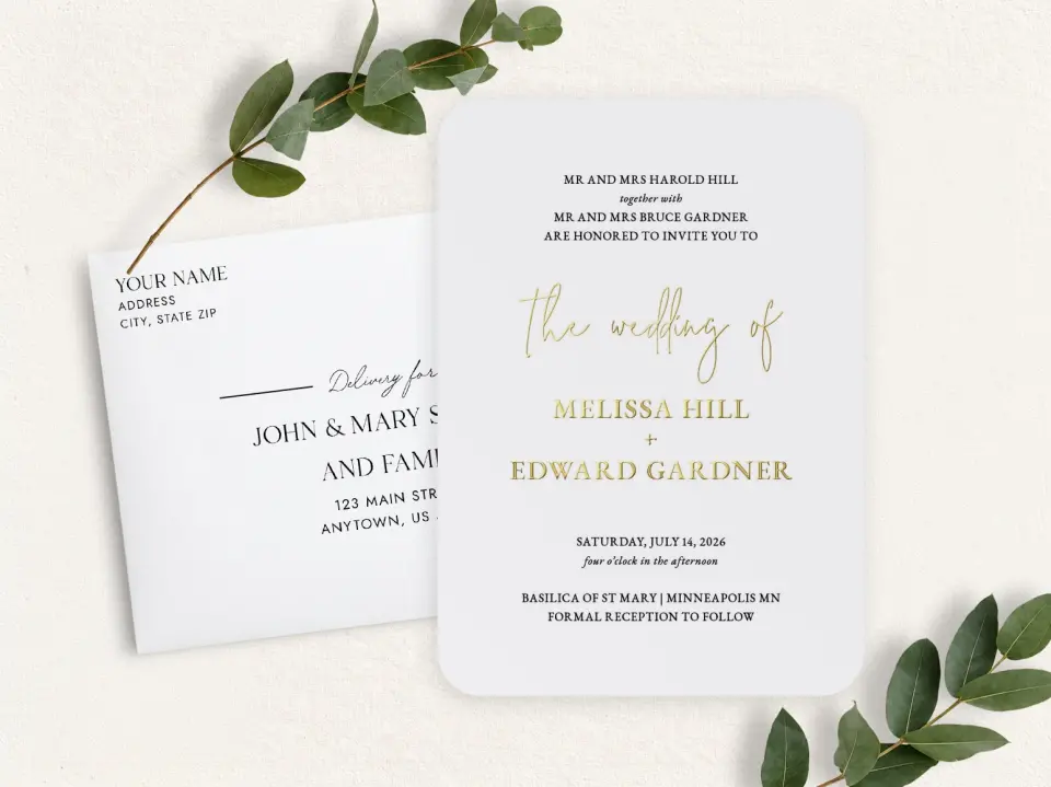 Front & Envelope