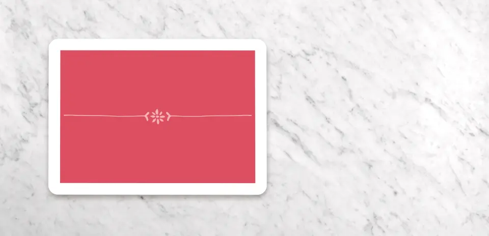 Save the Date Card Back