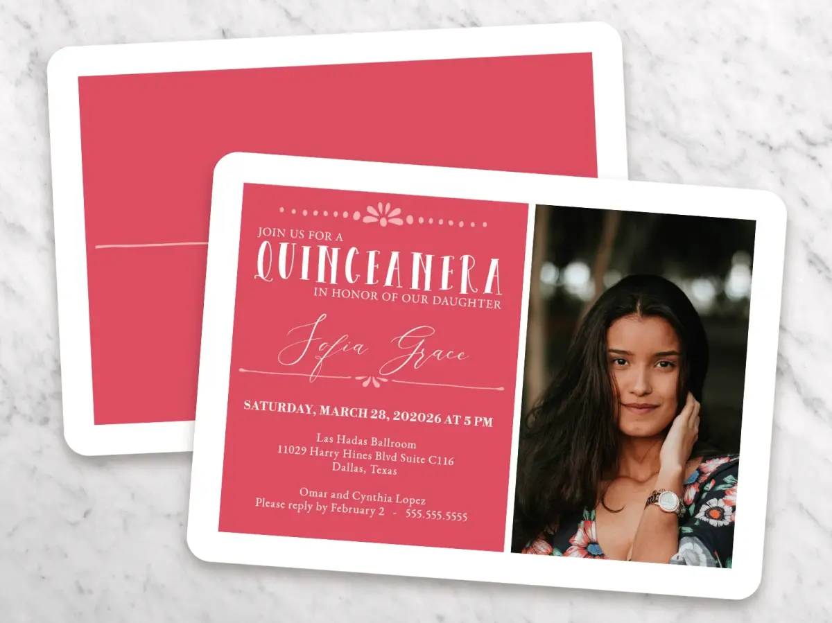 Save the Date Card Front
