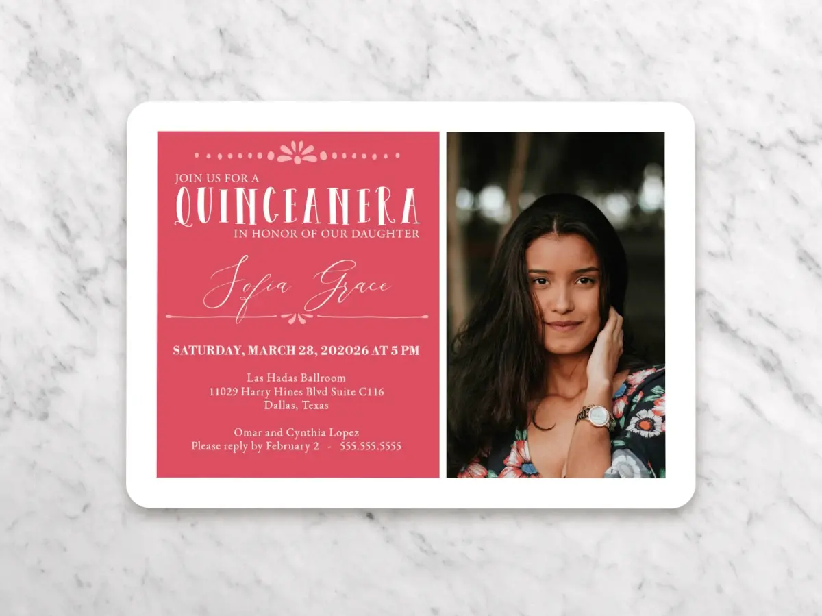 Save the Date Card Front