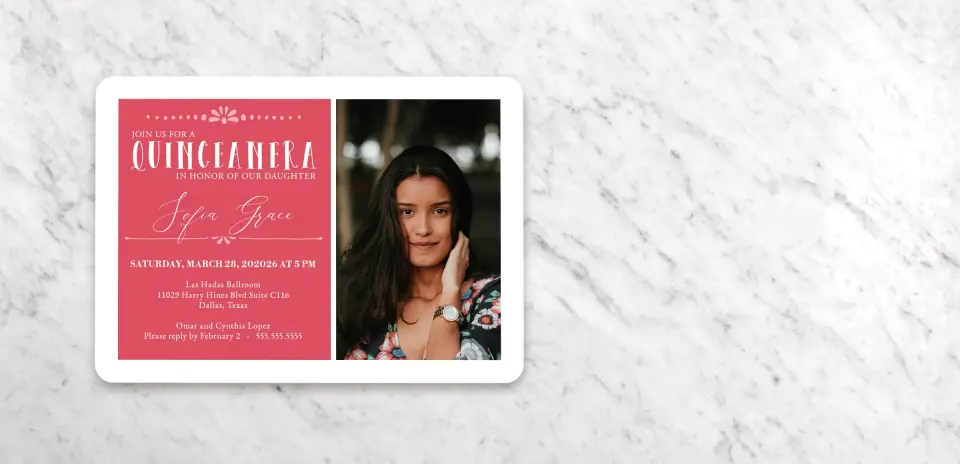 Save the Date Card Front