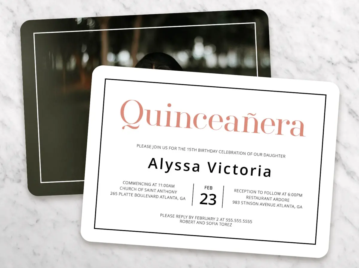 Save the Date Card Front