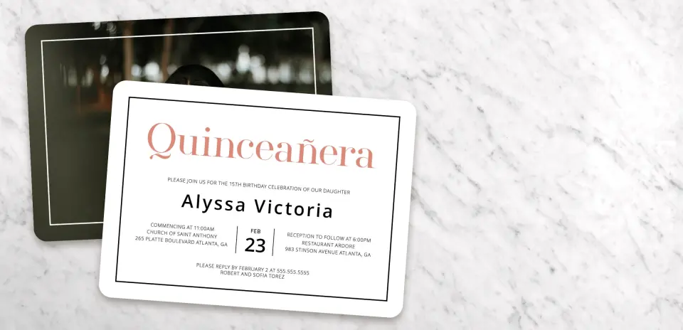 Save the Date Card Front