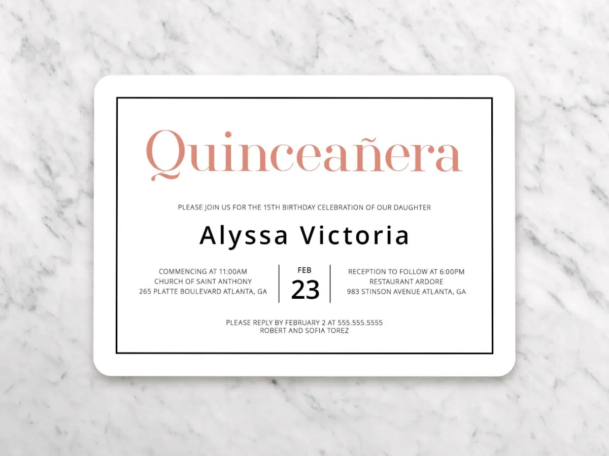 Save the Date Card Front