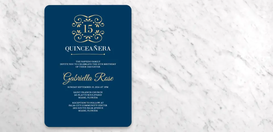 Save the Date Card Front