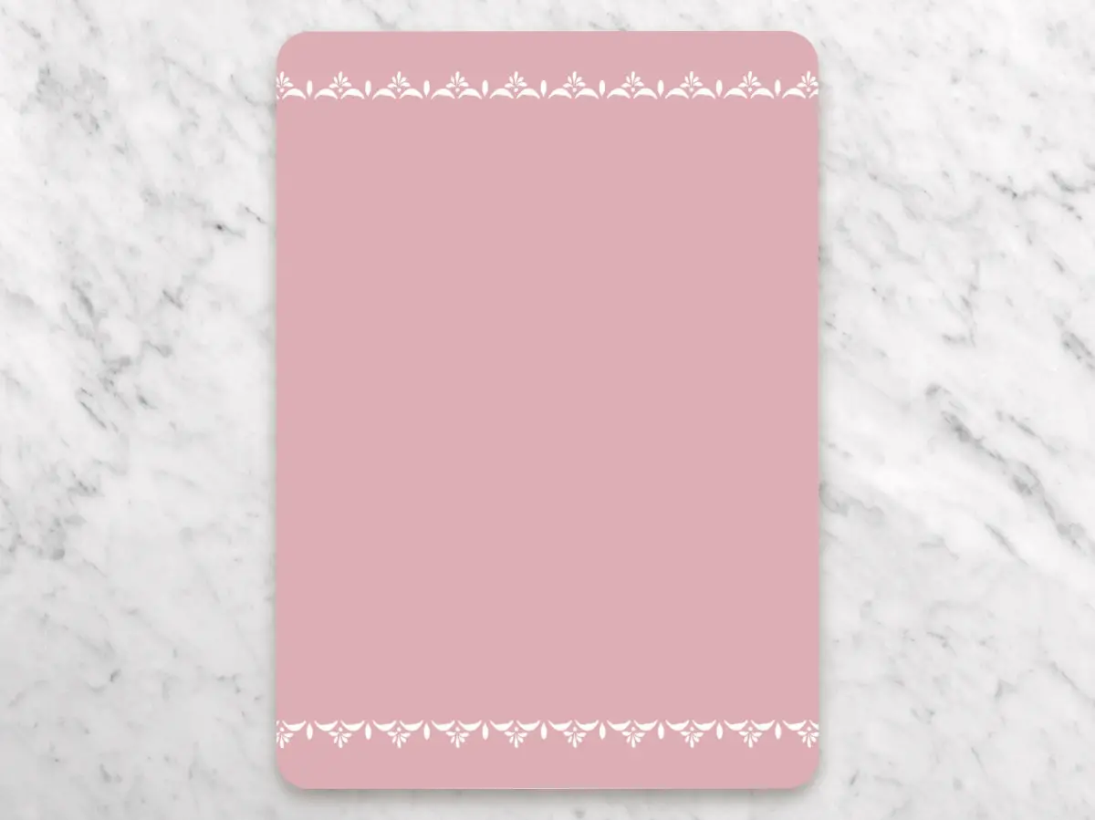 Save the Date Card Back