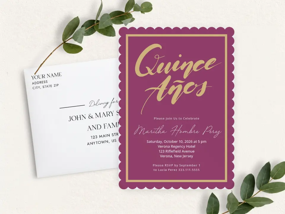 Front & Envelope