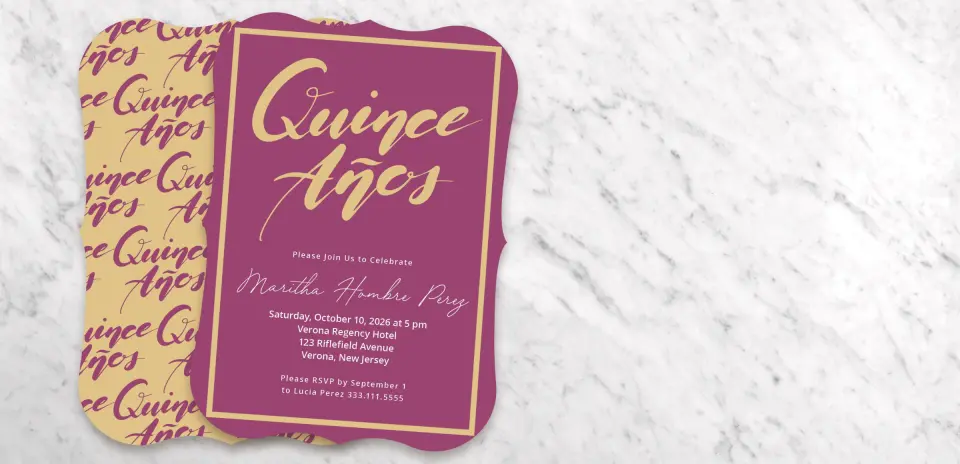 Save the Date Card Front
