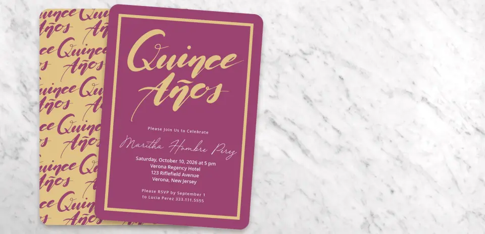 Save the Date Card Front