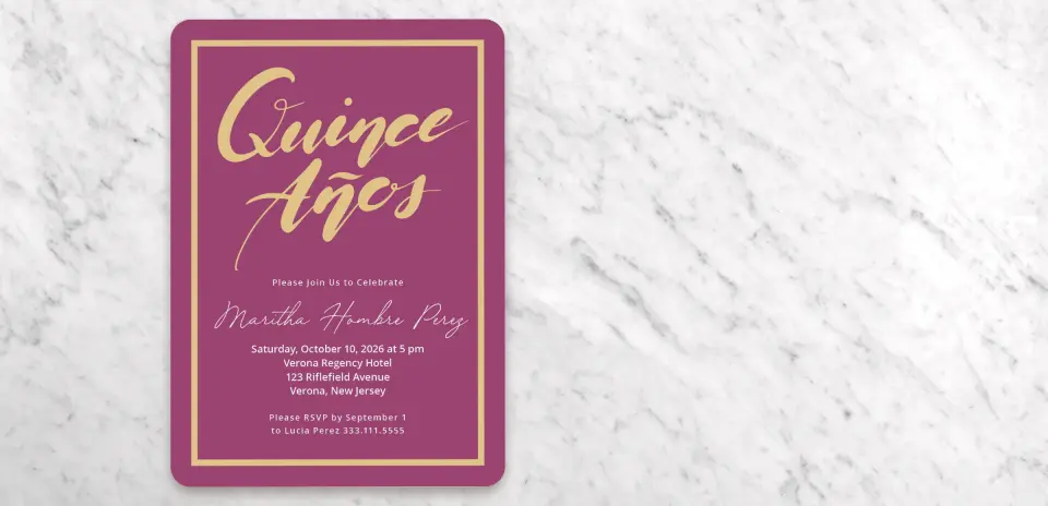 Save the Date Card Front