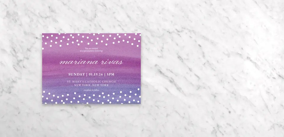 Invitation Front