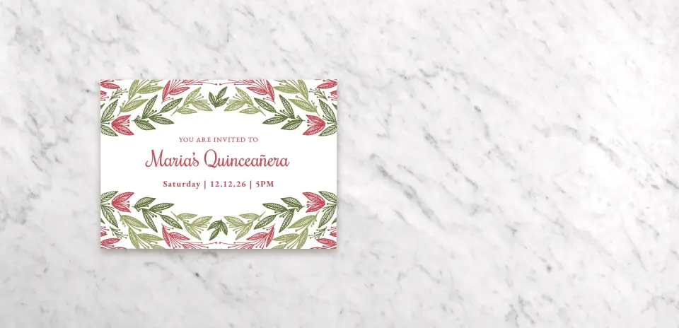 Invitation Front