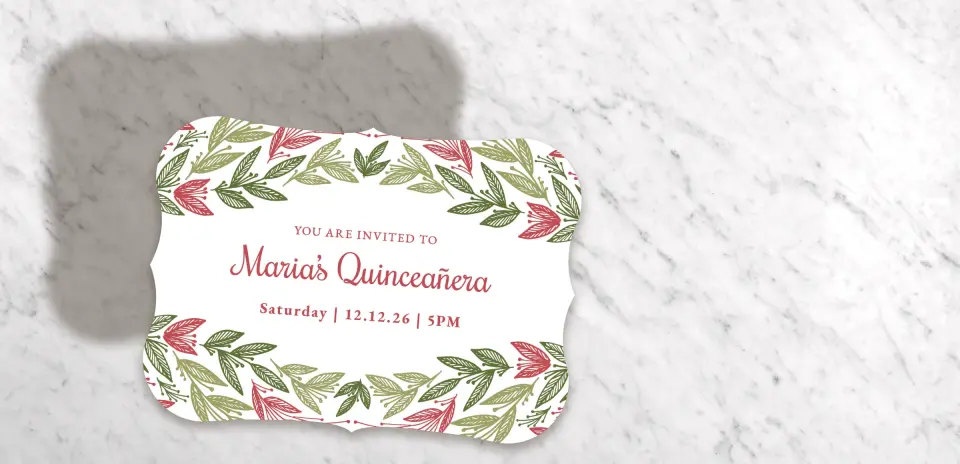 Save the Date Card Front