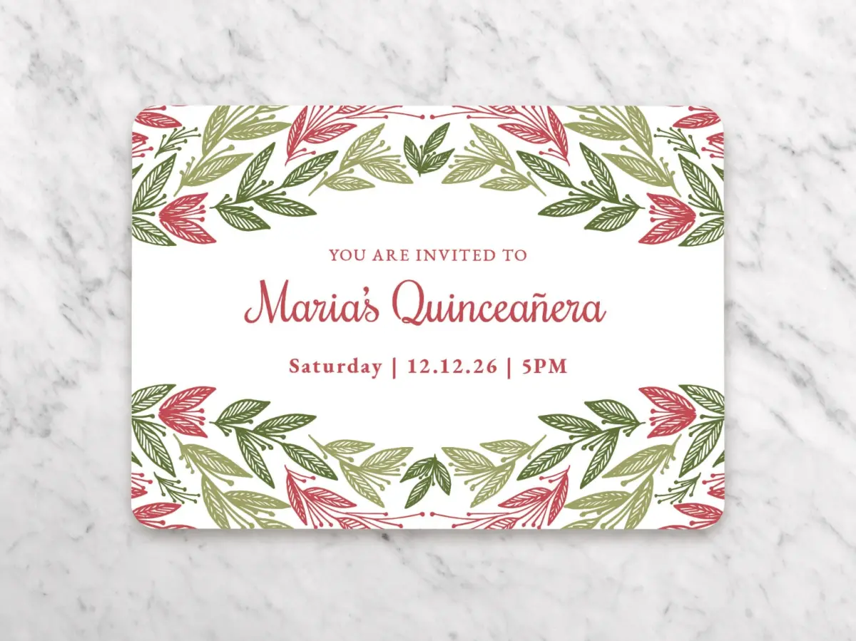 Save the Date Card Front