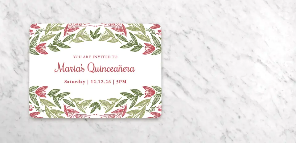 Save the Date Card Front