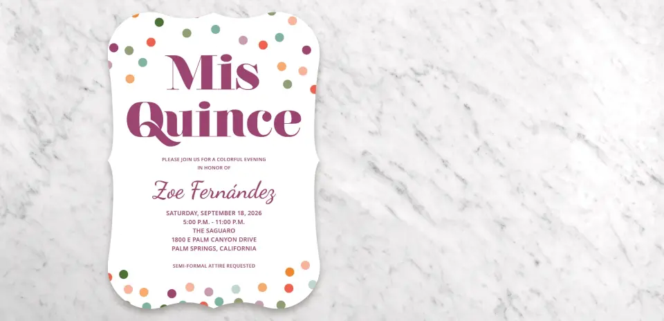 Save the Date Card Front