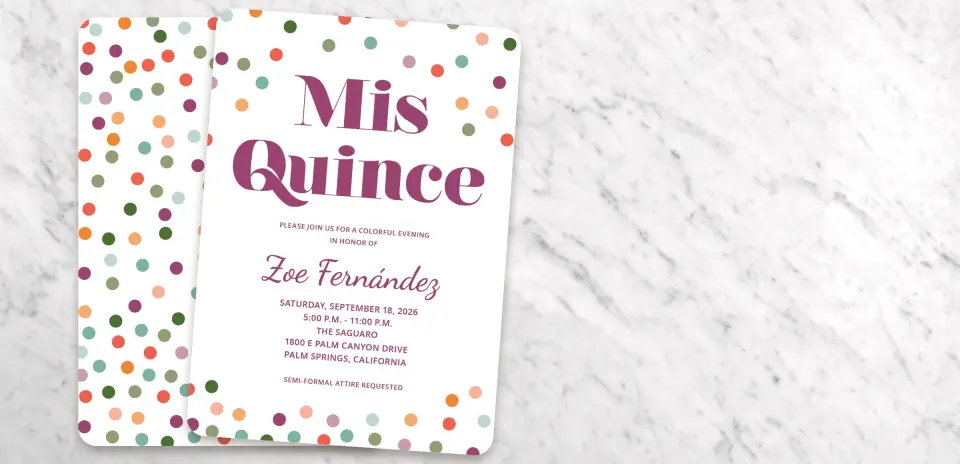 Save the Date Card Front