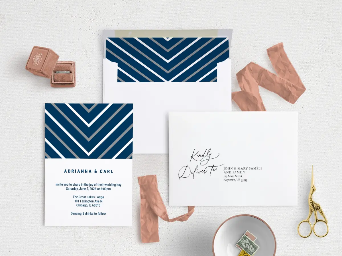 Front with Envelope Liner