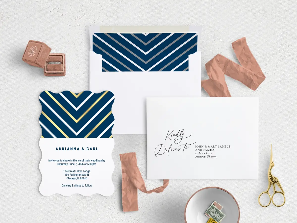 Front with Envelope Liner