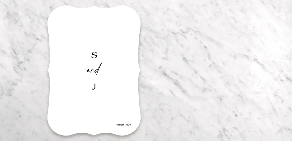 Save the Date Card Back