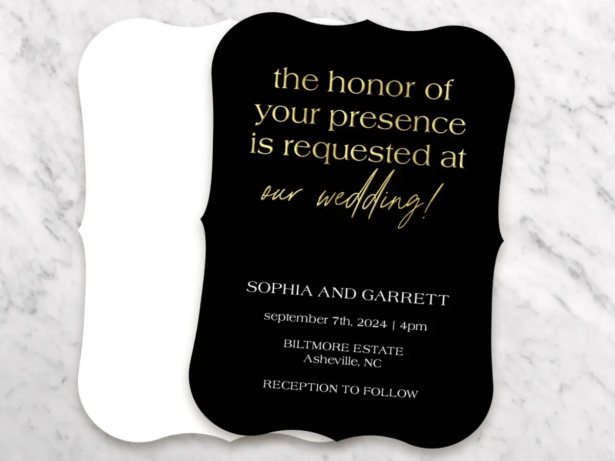Save the Date Card Front