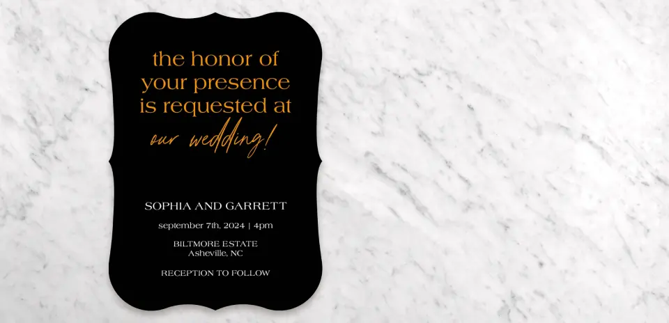 Save the Date Card Front