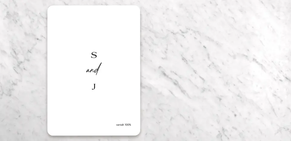 Save the Date Card Back