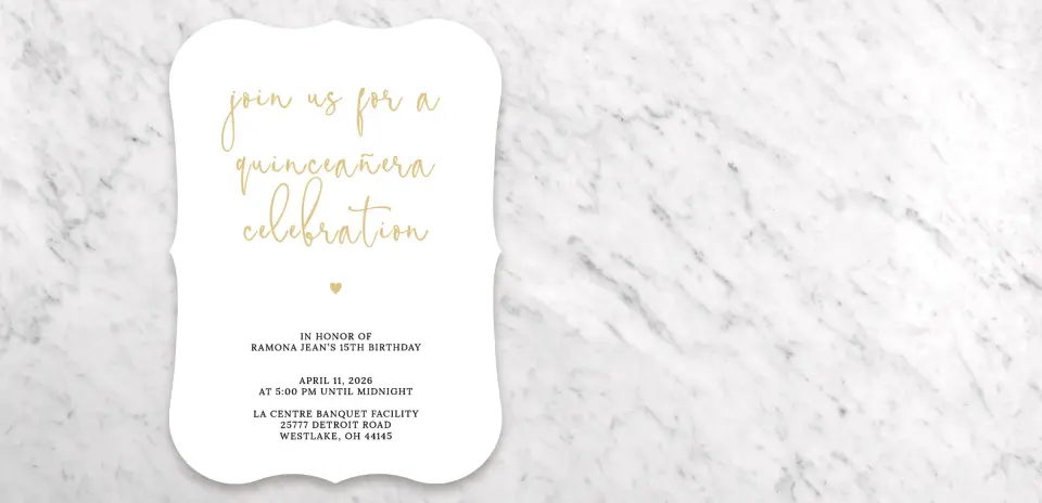 Save the Date Card Back