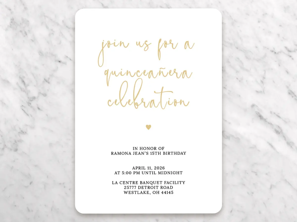 Save the Date Card Back