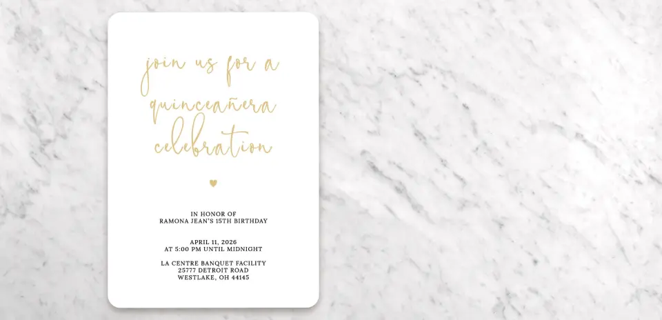Save the Date Card Back