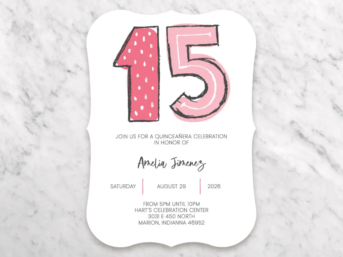 Save the Date Card Front
