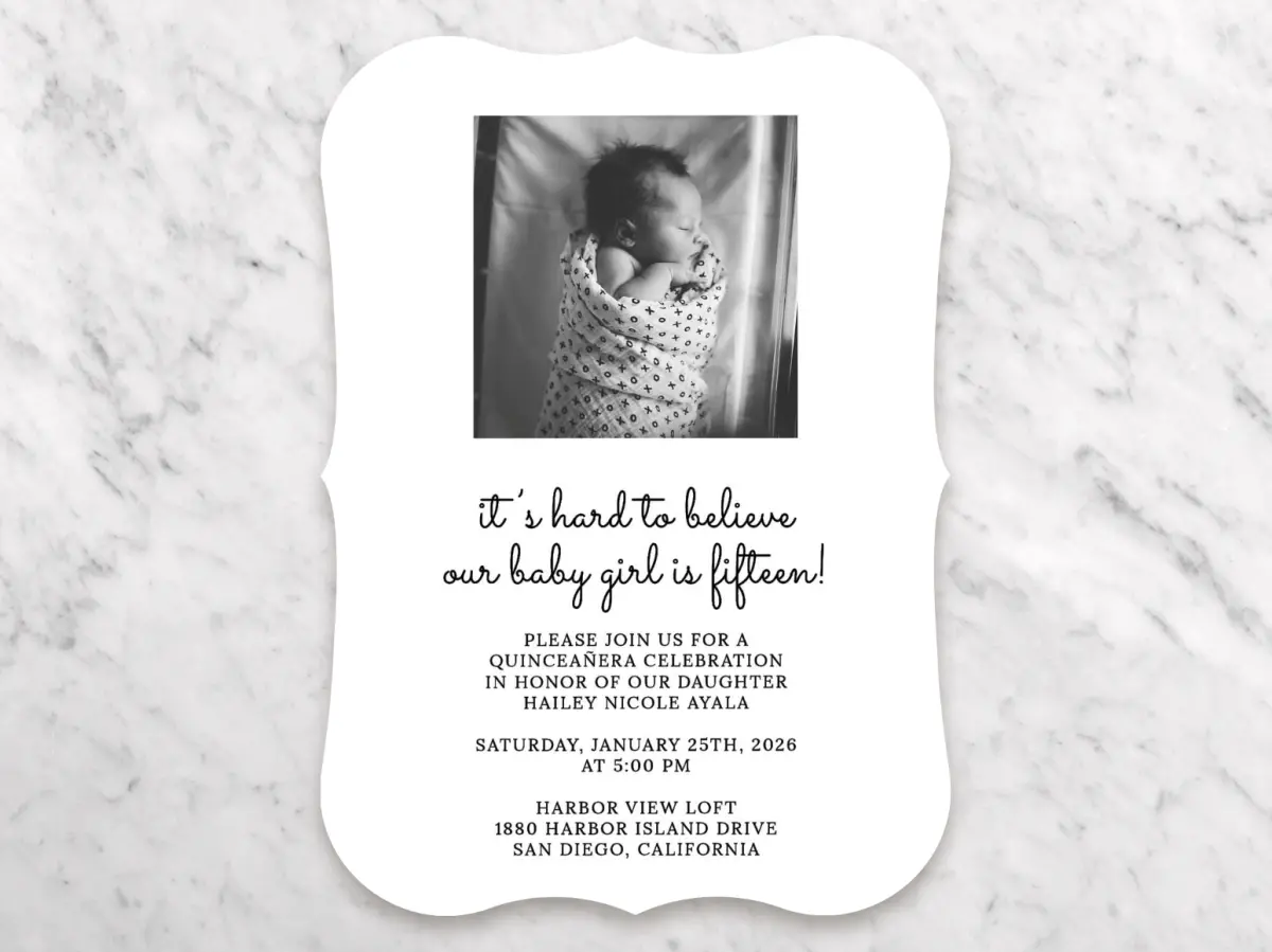 Save the Date Card Back