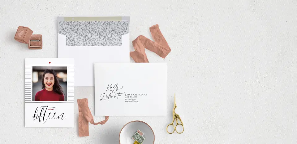 Front with Envelope Liner