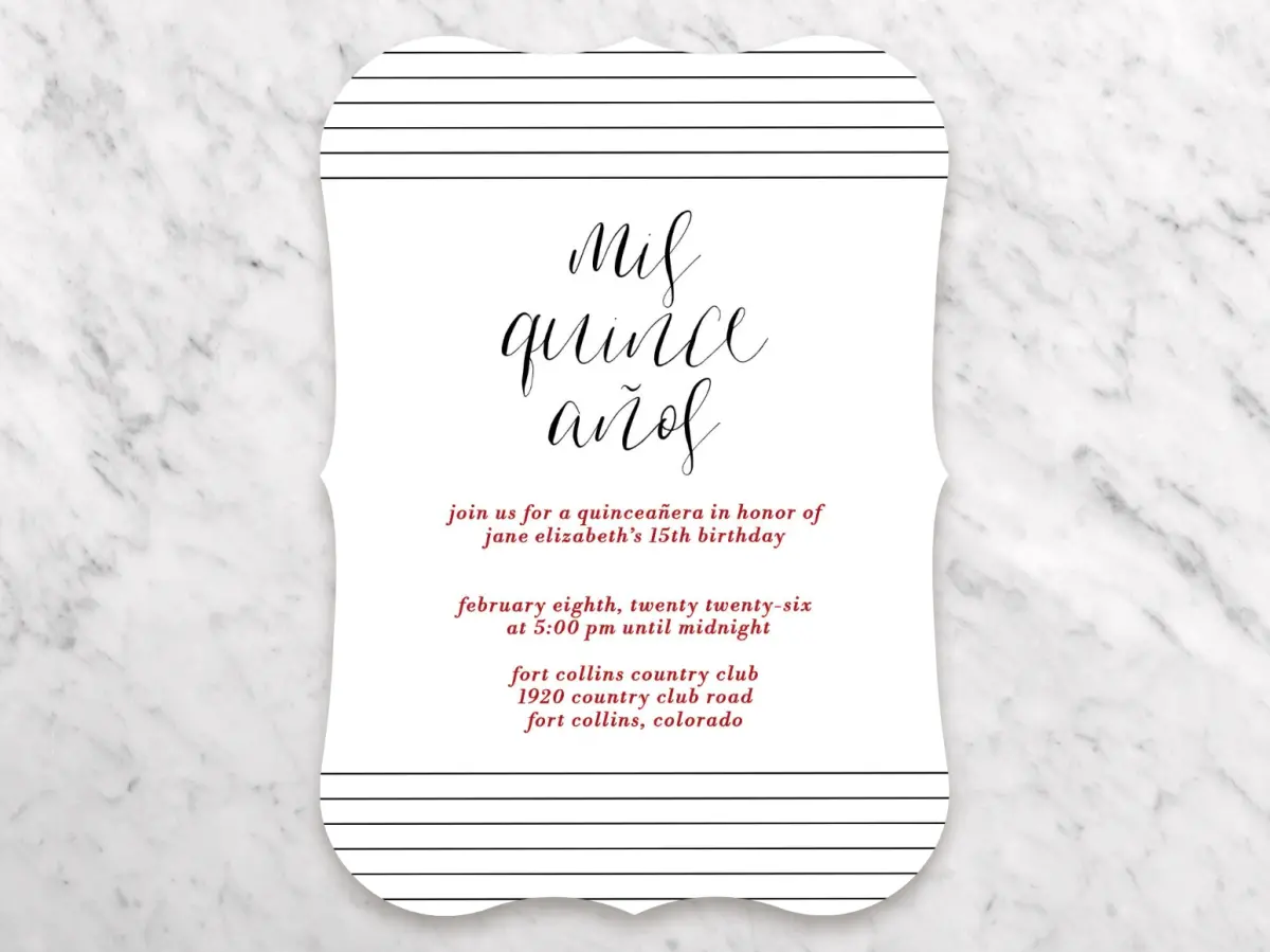 Save the Date Card Back