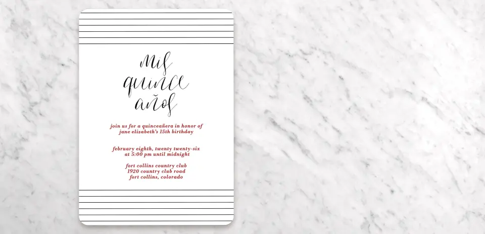 Save the Date Card Back