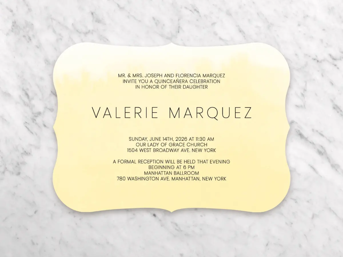 Save the Date Card Back