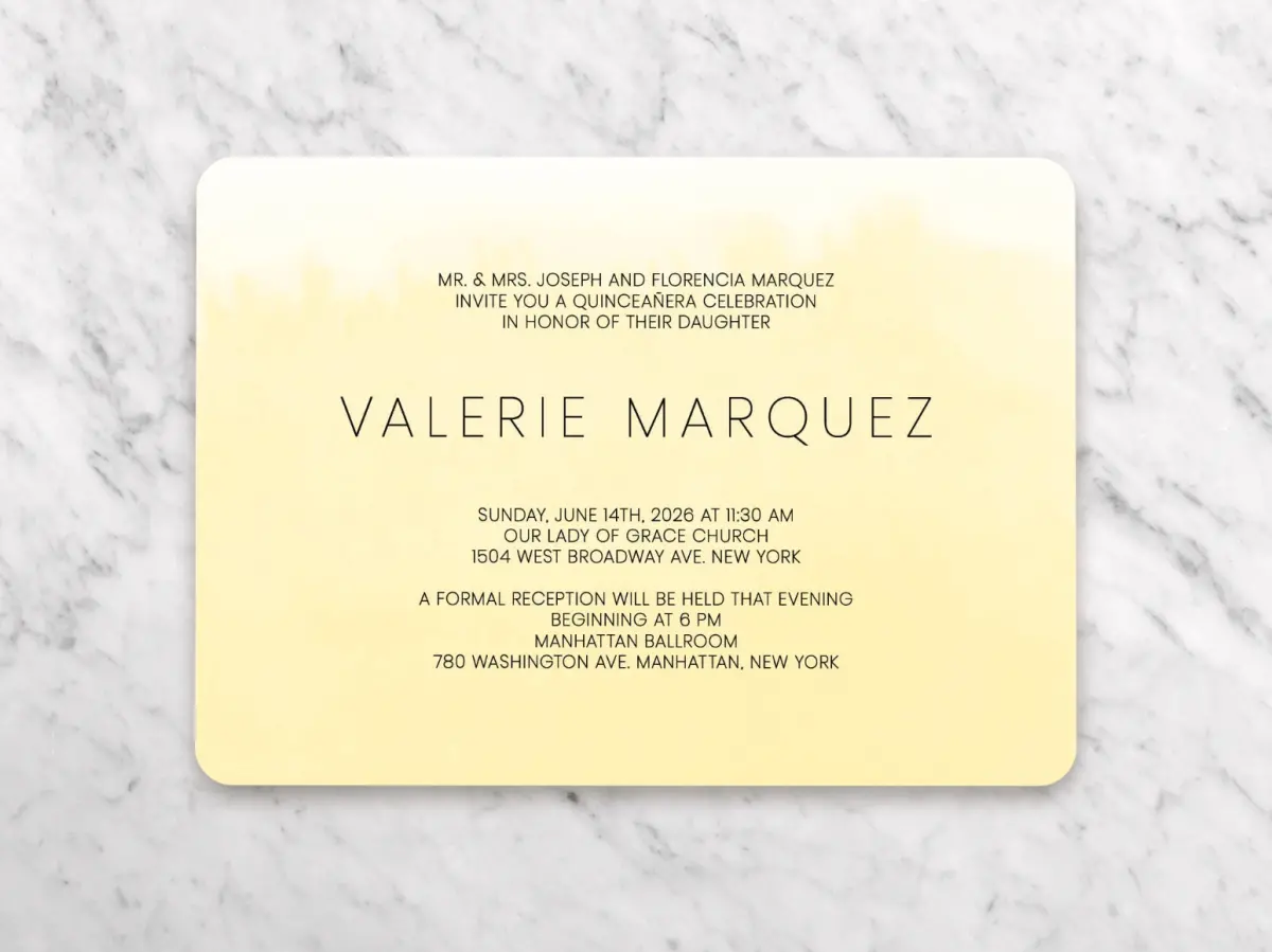 Save the Date Card Back