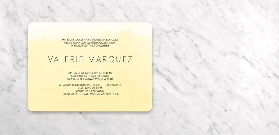 Save the Date Card Back