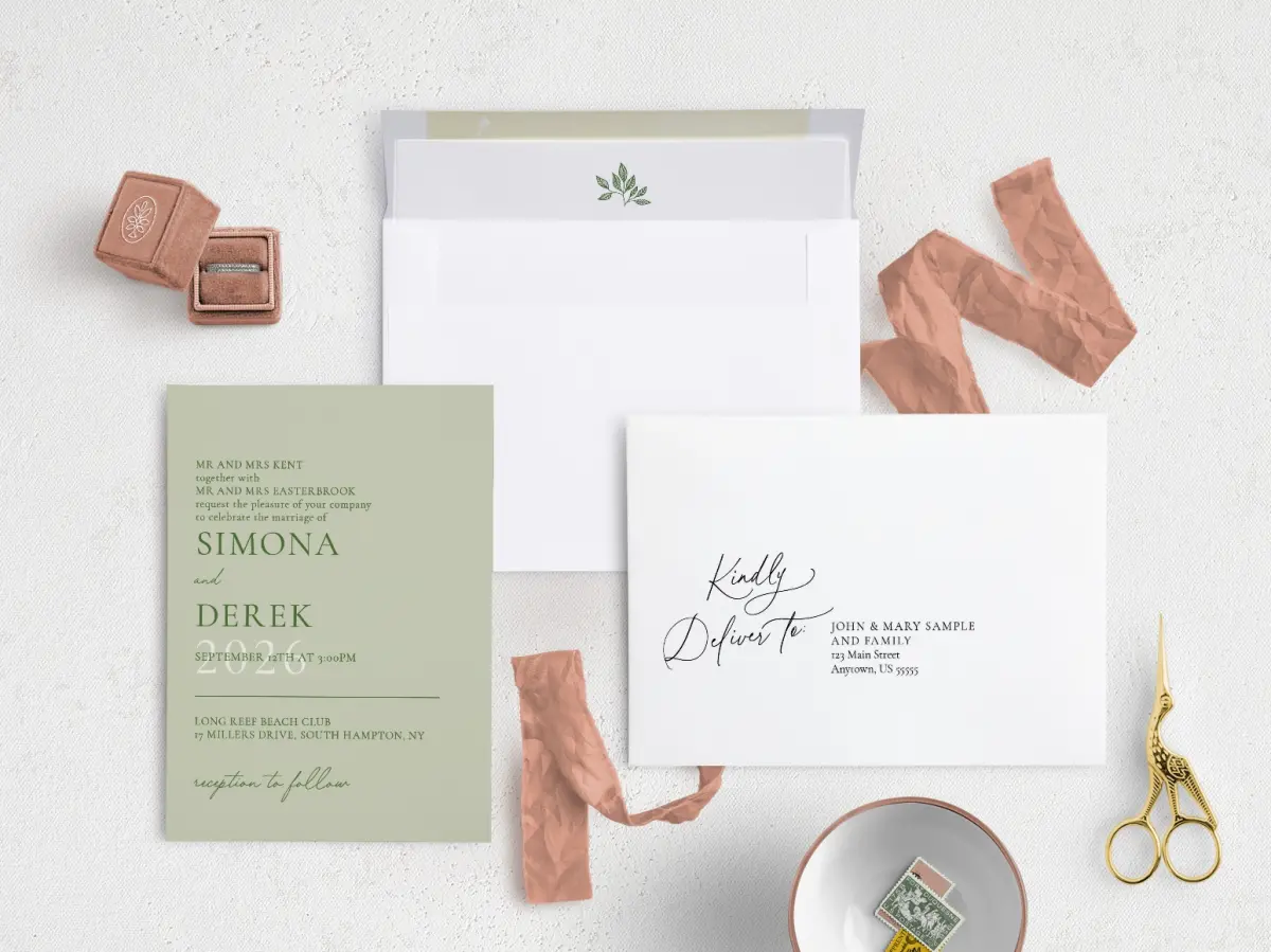 Front with Envelope Liner