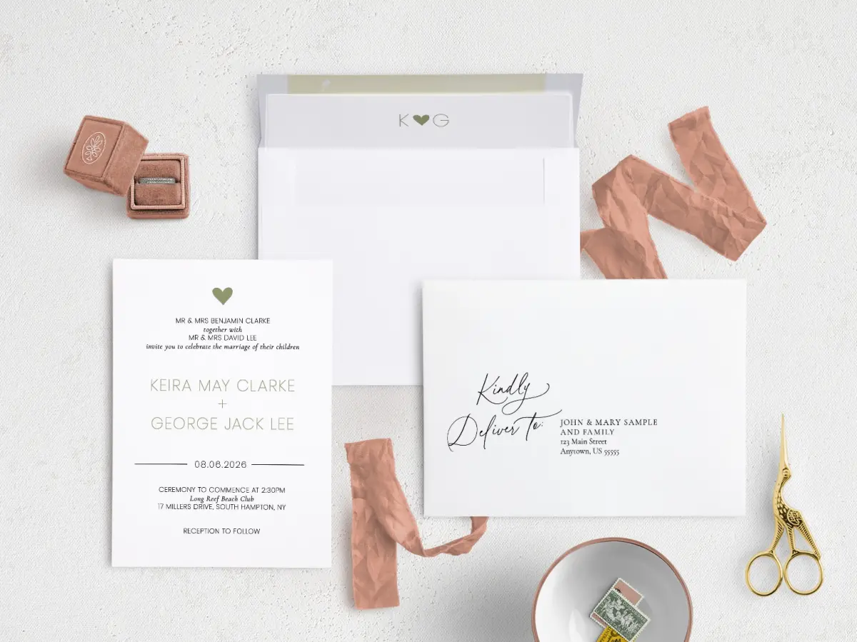 Front with Envelope Liner