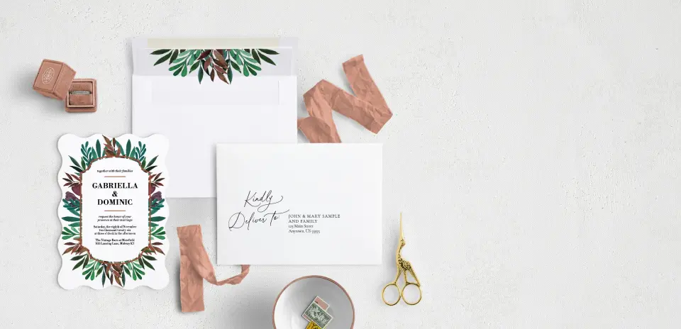 Front with Envelope Liner