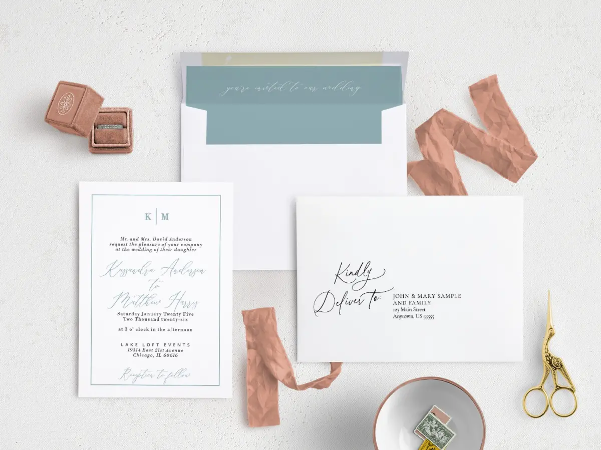 Front with Envelope Liner