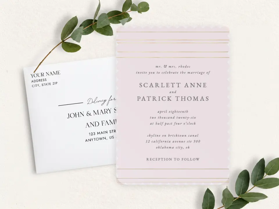Front & Envelope